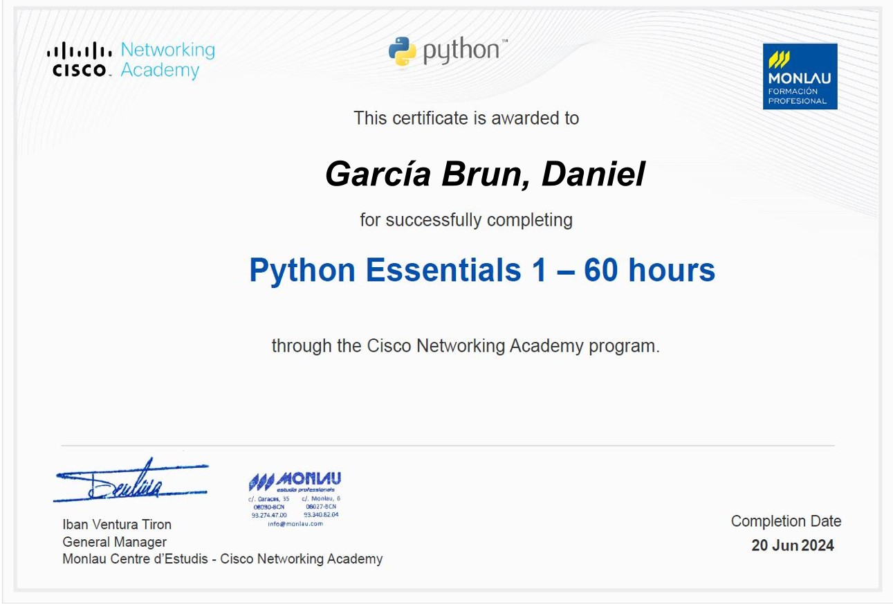 Python Essentials